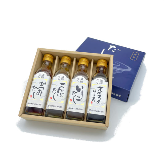 【送料込】濃縮だし 4本セット